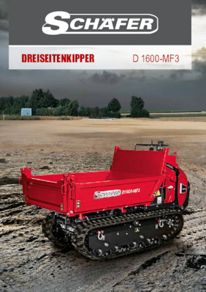 Damperi na gusjenicama SCHÄFER D 1600-MF3