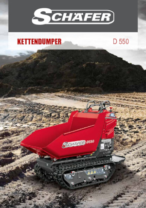 Damperi na gusjenicama SCHÄFER D 550