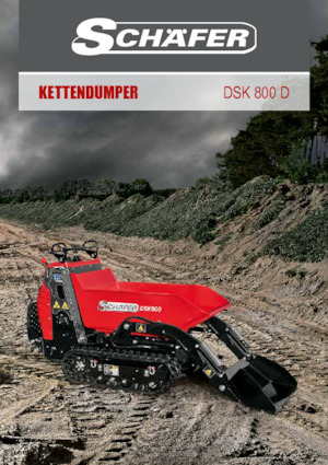 Damperi na gusjenicama SCHÄFER DSK 800 D
