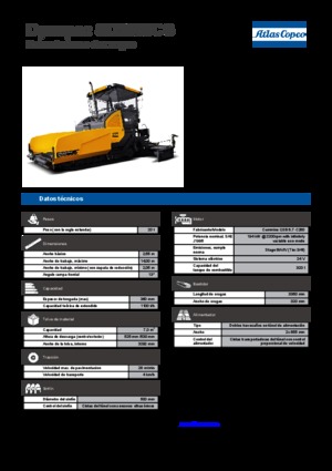 Asfaltni finišeri na gusjenicama Dynapac SD 2550 CS