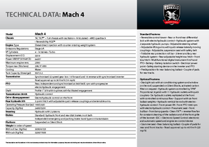Traktori na gusjenicama Carraro Mach 4 II