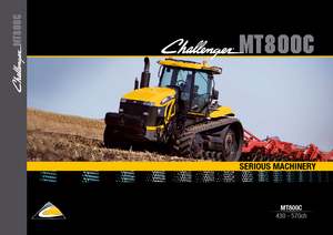 Traktori na gusjenicama Challenger MT865 C