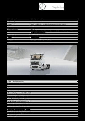 Tegljači - tegljačke jedinice Mercedes-Benz Actros 2433 LS 6x2