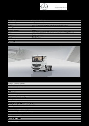 Tegljači - tegljačke jedinice Mercedes-Benz Actros 2540 LS 6x2