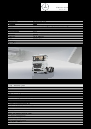 Tegljači - tegljačke jedinice Mercedes-Benz Actros 2651 LS 6x4