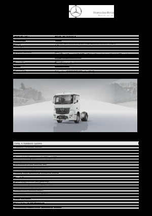 Tegljači - tegljačke jedinice Mercedes-Benz Arocs 1824 LS 4x2