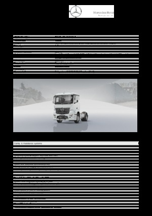 Tegljači - tegljačke jedinice Mercedes-Benz Arocs 1845 LS 4x2