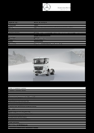 Tegljači - tegljačke jedinice Mercedes-Benz Arocs 2035 LS 4x2