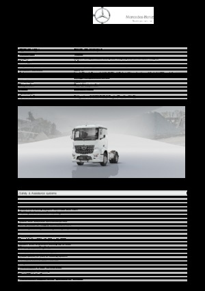 Tegljači - tegljačke jedinice Mercedes-Benz Arocs 2048 LS 4x2