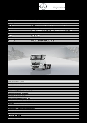 Tegljači - tegljačke jedinice Mercedes-Benz Arocs 2533 LS 6x2