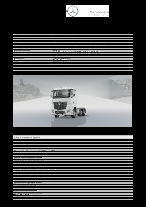 Tegljači - tegljačke jedinice Mercedes-Benz Arocs 2540 LS 6x2