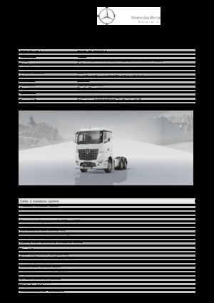 Tegljači - tegljačke jedinice Mercedes-Benz Arocs 3342 LS 6x4