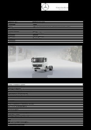 Tegljači - tegljačke jedinice Mercedes-Benz Atego 1330 LS 4x2