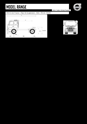 Tegljači - tegljačke jedinice Volvo Trucks FMX13.420 4x4 Tractor