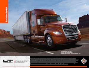 Tegljači - tegljačke jedinice International LT625 125 Low Roof Sleeper  International A26