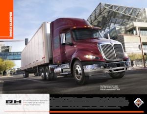 Tegljači - tegljačke jedinice International RH613 113 Low Roof Sleeper  International A26