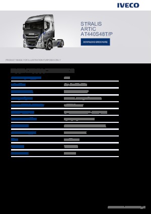 Tegljači - tegljačke jedinice Iveco STRALIS ARTIC AT440S48T/P