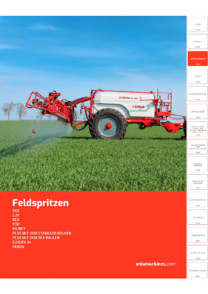 Vučene prskalice Unia Europa XL 3027