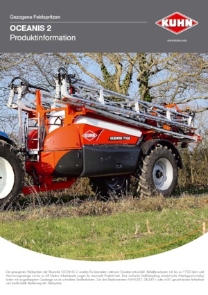 Vučene prskalice Kuhn Oceanis 2-5600