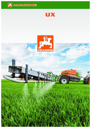 Vučene prskalice Amazone UX 4201 Super (36) 