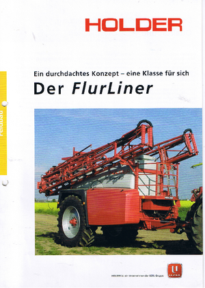 Vučene prskalice Holder FlurLiner 6,0