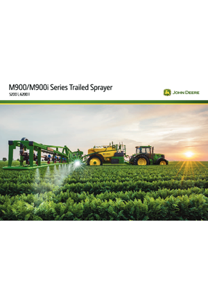 Vučene prskalice John Deere M952