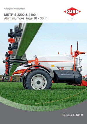 Vučene prskalice Kuhn Metris 4100 RHA3