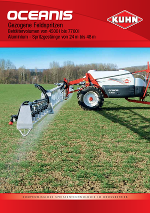 Vučene prskalice Kuhn Oceanis 6500 RHA3