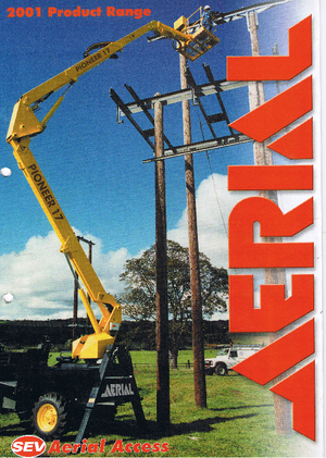 Dizala sa zglobnom granom montirana na kamion Aerial K 13