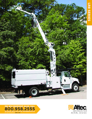 Dizala sa zglobnom granom montirana na prikolicu Altec LR852 RM