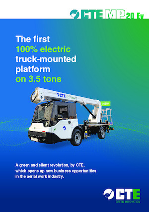 Teleskopske dizalice sa granom montirane na kamion CTE MP 20 Ev