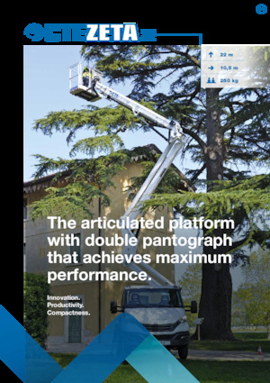 Teleskopske dizalice sa granom montirane na kamion CTE ZETA 22