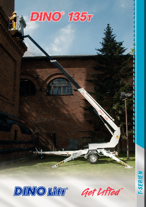 Teleskopske dizalice sa granom montirane na prikolice Dino Lift Dino 135T