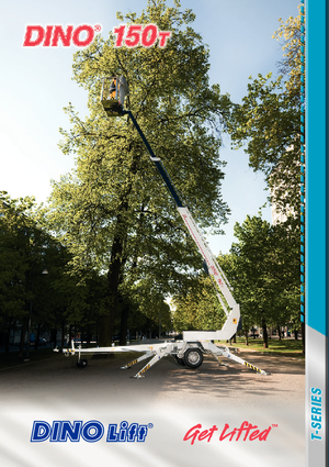 Teleskopske dizalice sa granom montirane na prikolice Dino Lift Dino 150T