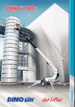 Teleskopske dizalice sa granom montirane na prikolice Dino Lift Dino 180T