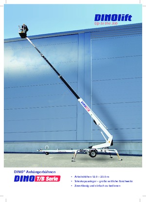 Teleskopske dizalice sa granom montirane na prikolice Dino Lift Dino 180T