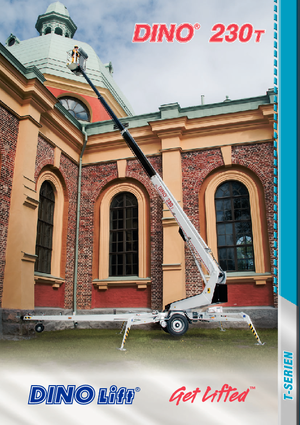 Teleskopske dizalice sa granom montirane na prikolice Dino Lift Dino 230T