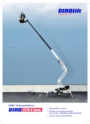 Dizala sa zglobnom granom montirana na kamion Dino Lift Dino 210XTB II