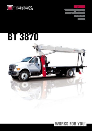 Dizalice za kamione TEREX CRANES BT 3870
