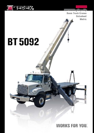Dizalice za kamione TEREX CRANES BT 5092