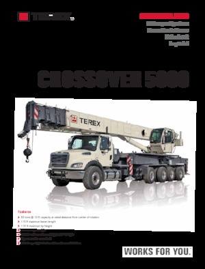 Dizalice za kamione TEREX CRANES Crossover 5000