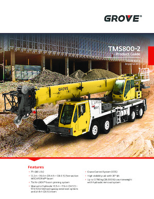 Dizalice za kamione Grove TMS800-2