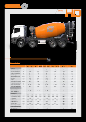 Kamionske miješalice CIFA HDA 7