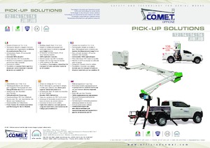 Dizala sa zglobnom granom montirana na prikolicu Comet 14.6 HQ 