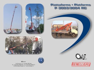 Teleskopske dizalice sa granom montirane na kamion Benelligru P 3003