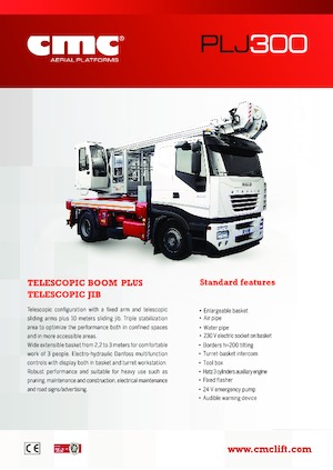 Dizala sa zglobnom granom montirana na prikolicu CMC PLJ300