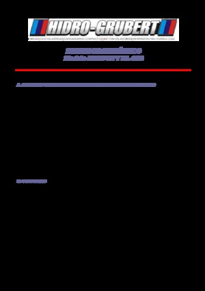 Dizala sa zglobnom granom montirana na prikolicu Hidro-Grubert BL 10C