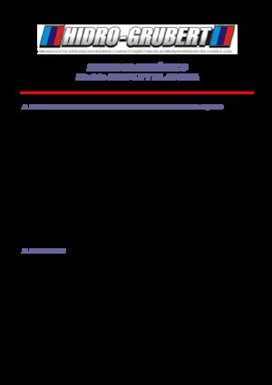 Dizala sa zglobnom granom montirana na prikolicu Hidro-Grubert BL 20CA