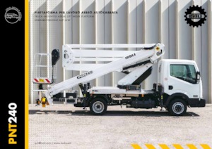 Dizala sa zglobnom granom montirana na prikolicu ISOLI PNT240