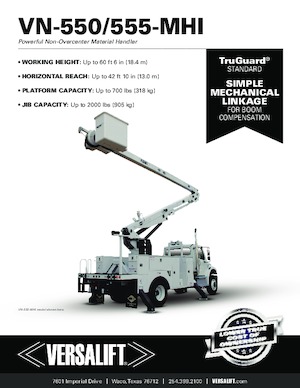 Dizala sa zglobnom granom montirana na prikolicu Versalift VN-555-MHI